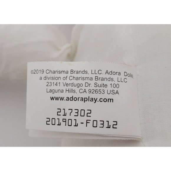 ADORA Baby Time 13" Baby Girl Doll Weighted Thumbsucker GUC - Picture 7 of 7
